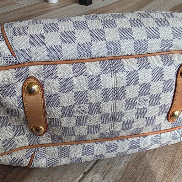 Louis Vuitton Damier Azur Gallliera Shoulder Handbag PM - Picture 6 of 13